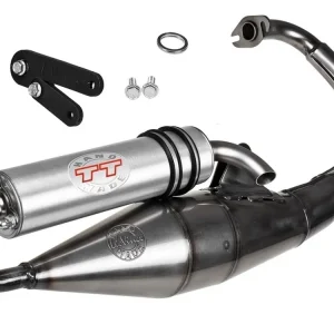 Rabatt Auspuff Leovince Handmade TT Sport Aprilia Yamaha Minarelli 50 stehend